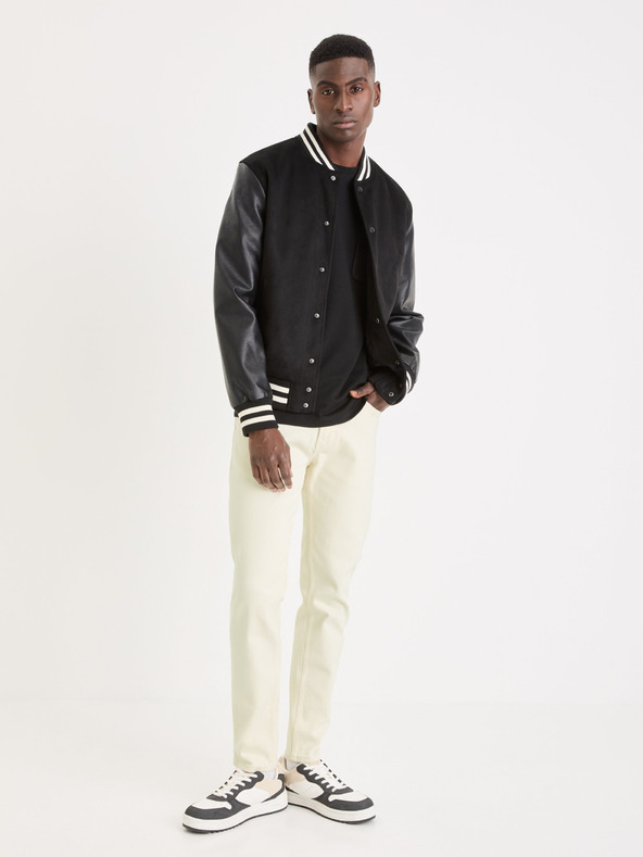 Celio Čierna pánska bombera Celio Guvarsisu