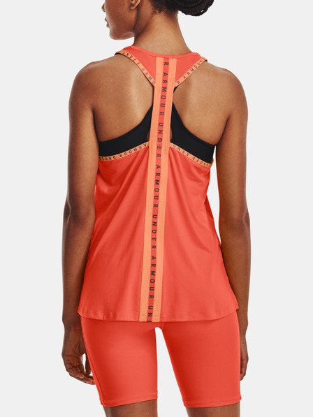 Under Armour Oranžové športové tielko Under Armour UA Knockout Tank