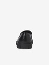 Jack & Jones Čierne pánske mokasíny Jack & Jones Baker