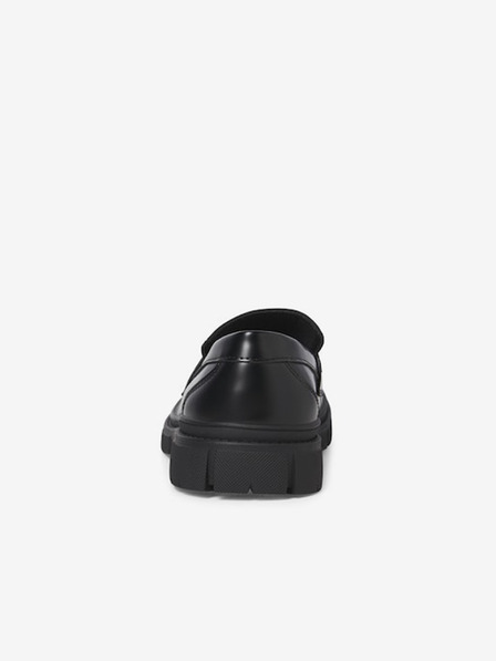Jack & Jones Čierne pánske mokasíny Jack & Jones Baker