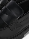 Jack & Jones Čierne pánske mokasíny Jack & Jones Baker