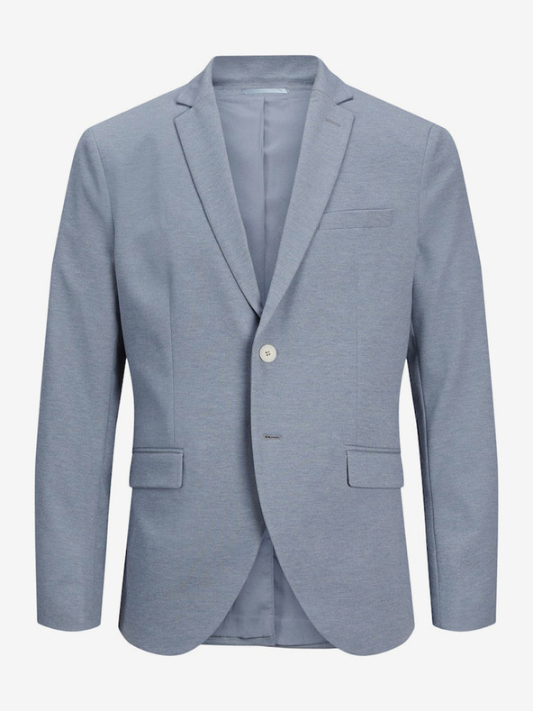 Jack & Jones Svetlomodré pánske sako Jack & Jones