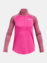 Under Armour Dievčenské tričko Under Armour Tech Graphic 1/2 Zip