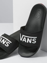 Vans Čierne papuče s nápisom VANS La Costa