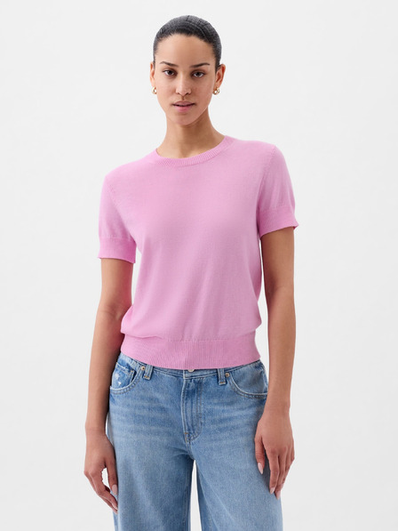 GAP Krátky crop sveter CashSoft GAP
