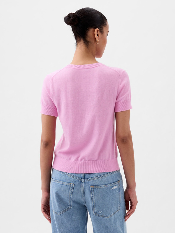 GAP Krátky crop sveter CashSoft GAP