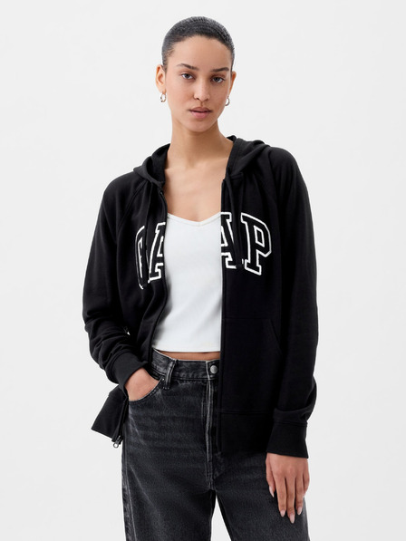 GAP Mikina s logom a kapucňou GAP