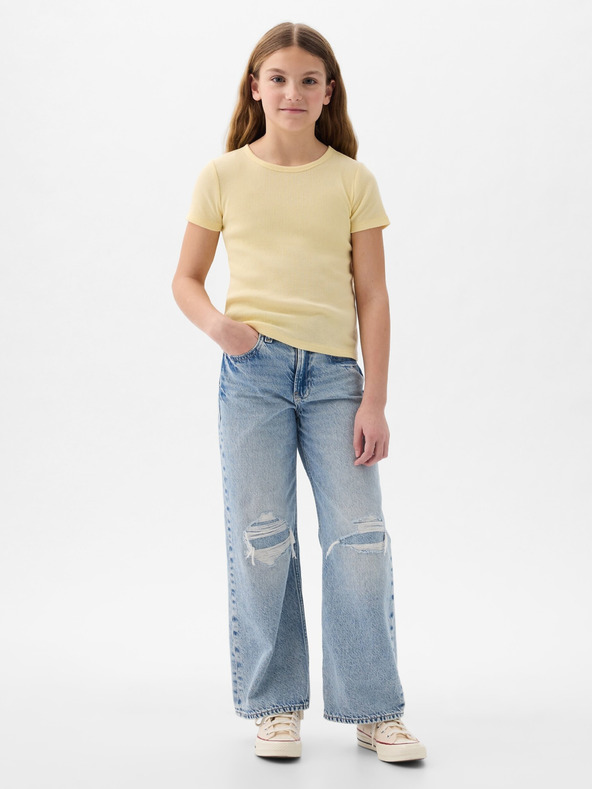 GAP Detské bavlnené tričko GAP