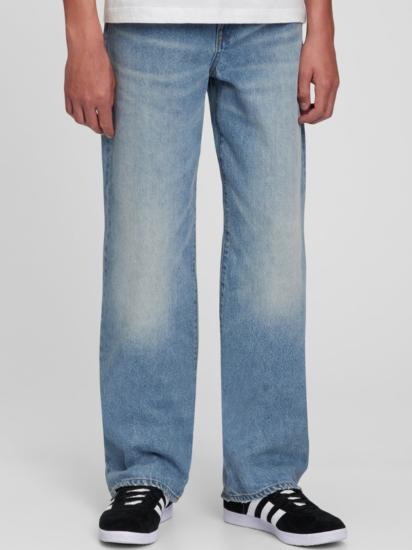 GAP Teen džínsy organic '90s loose GAP