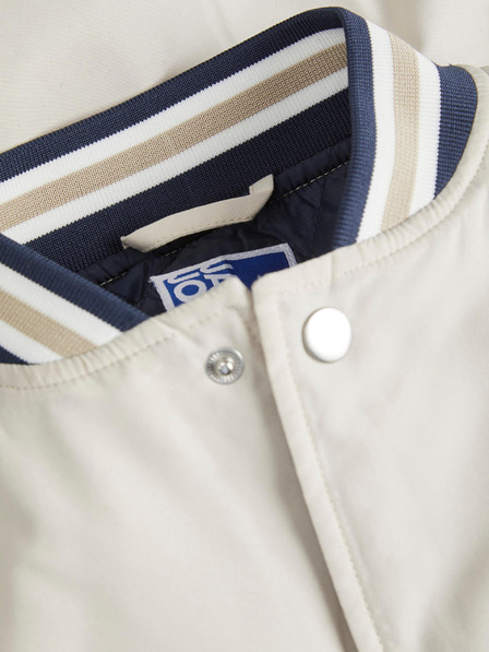 Jack & Jones Jack & Jones Athle modrá a krémová chlapčenská bombera