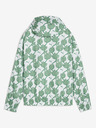 Puma Bielo-zelená dámska ľahká vzorovaná bunda Puma Blossom AOP Windbreaker