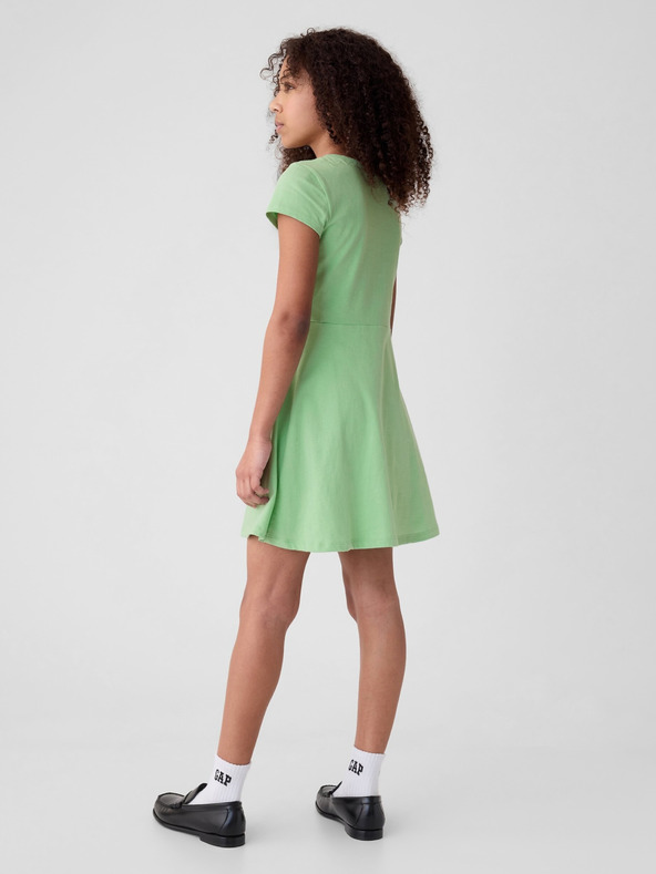 GAP Detské šaty s logom GAP