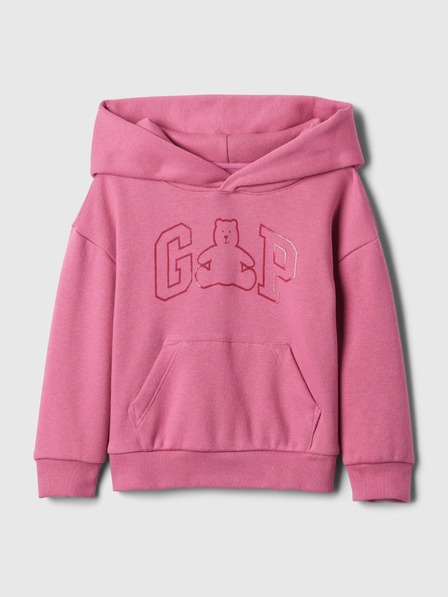 GAP Baby mikina s Logom a kapucňou GAP