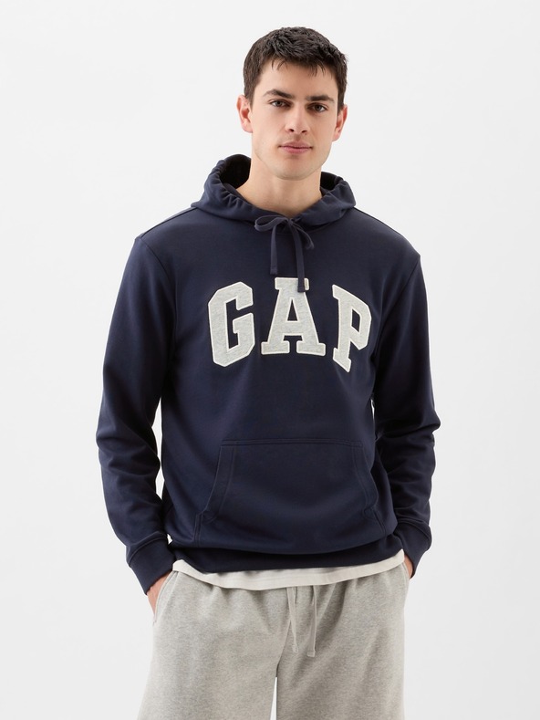GAP Mikina s logom a kapucňou GAP