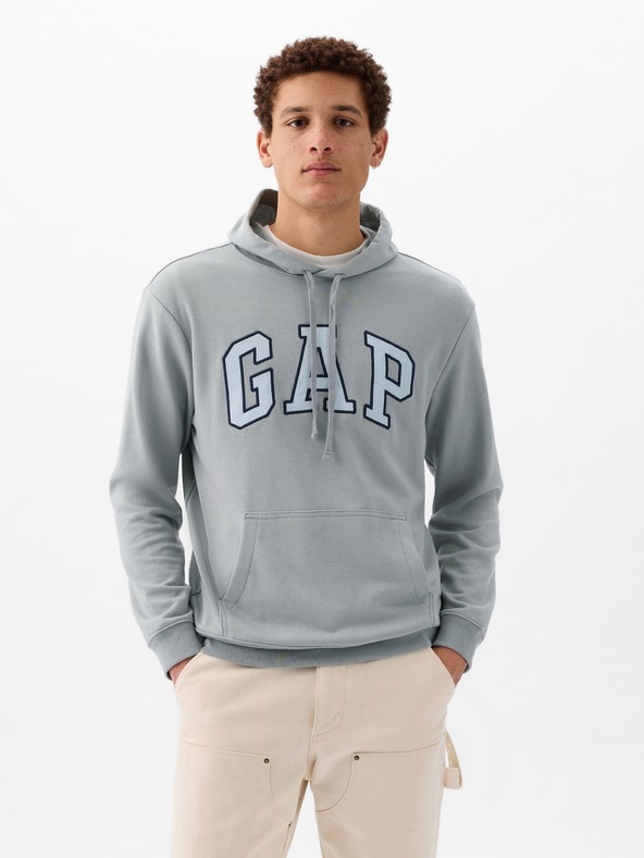 GAP Mikina s logom a kapucňou GAP