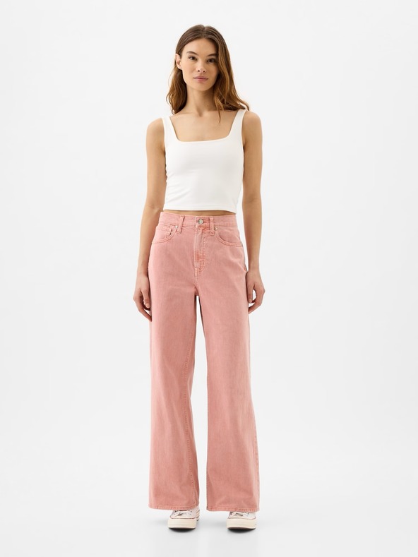 GAP Džínsy Wide Leg High Rise GAP