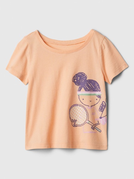 GAP Baby tričko s logom GAP