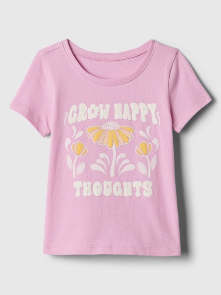 GAP Baby tričko s logom GAP