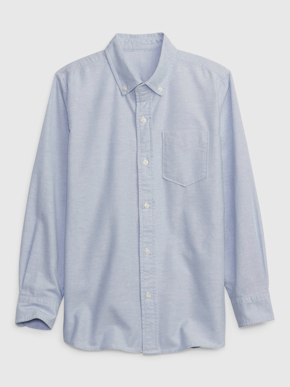 GAP Detská košeľa oxford uniform GAP