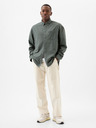 GAP Košeľa oxford logo oversize GAP