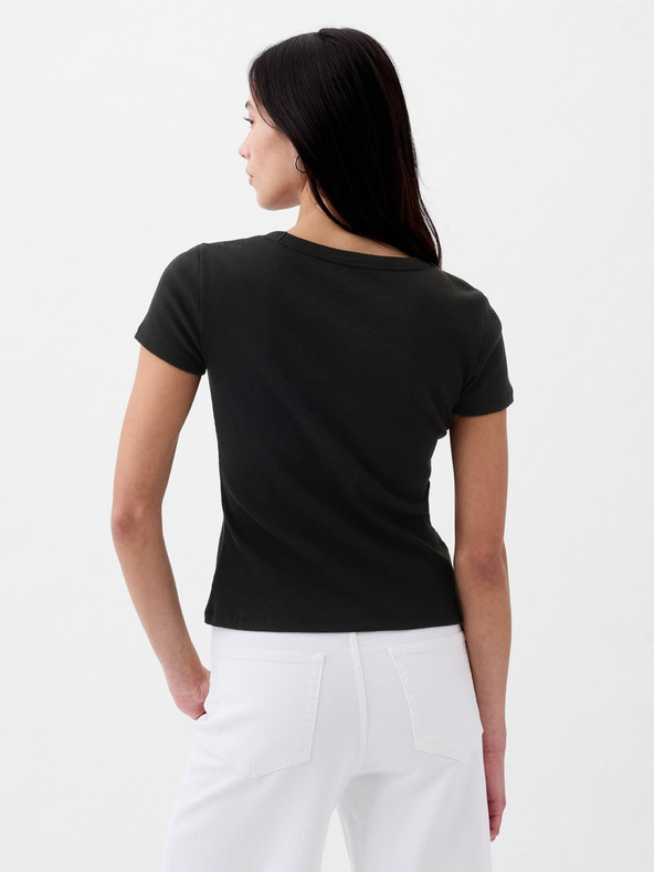 GAP Rebrované tričko s logom GAP