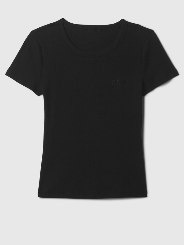 GAP Rebrované tričko s logom GAP