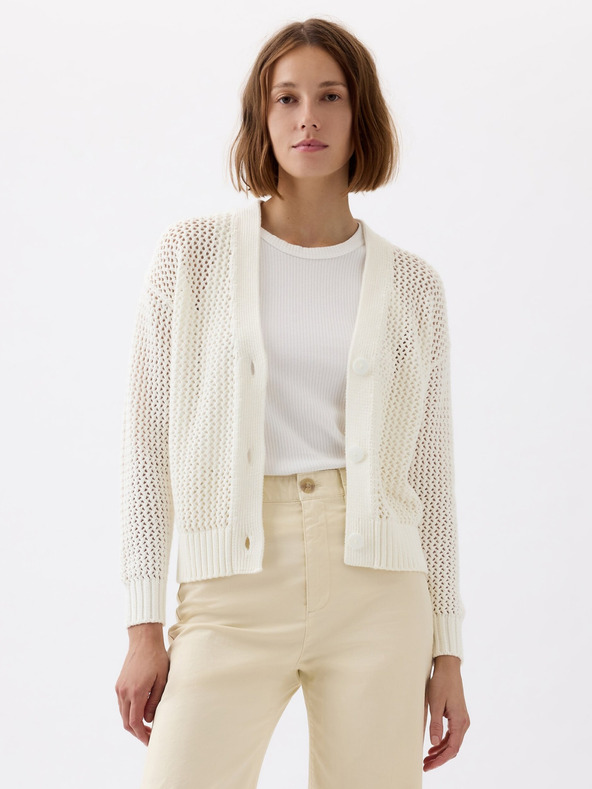 GAP Háčkovaný kardigán GAP