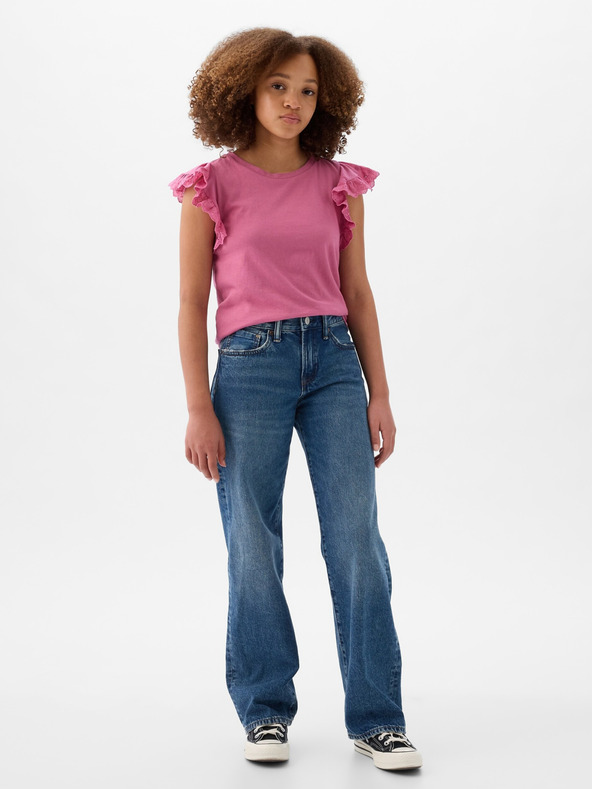 GAP Detské tričko s volánmi GAP