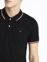 Celio Čierna pánska polokošeľa Celio Necetwo