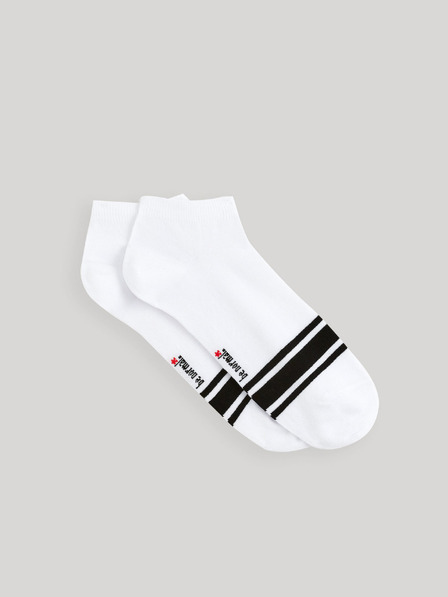 Celio Biele pánske ponožky Celio Gisomid