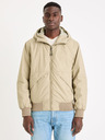 Celio Béžová pánska bunda Celio Guhoodie