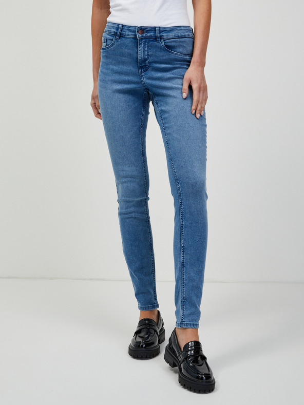 Orsay Modré jeggings ORSAY
