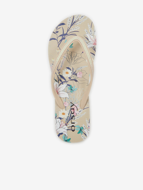 Orsay Béžové dámske vzorované žabky ORSAY