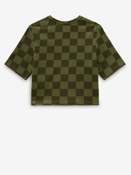 Vans Zelená dámska kockovaná košeľa VANS Checker