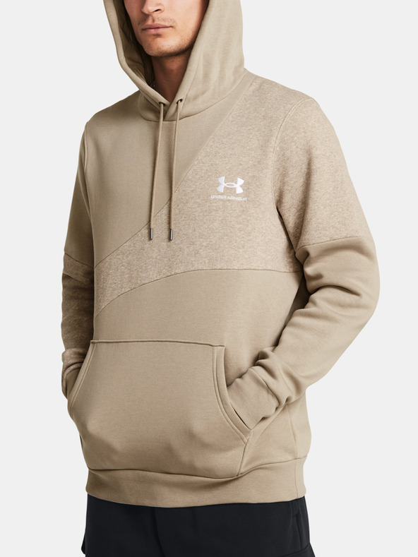 Under Armour Pánska mikina Under Armour UA Essential Flc Blocked HD