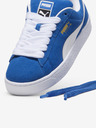 Puma Modré pánske semišové tenisky Puma Classic XL