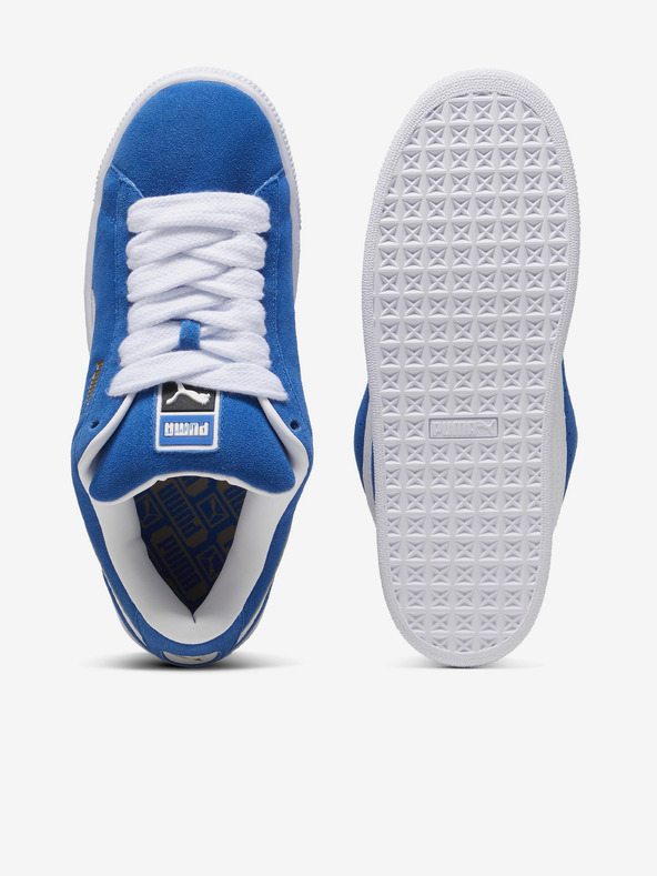 Puma Modré pánske semišové tenisky Puma Classic XL