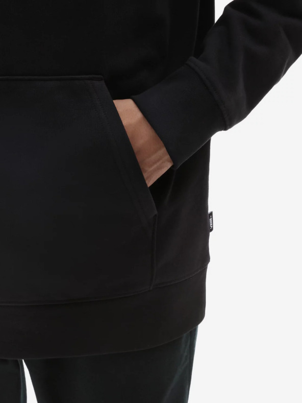 Vans Čierna pánska mikina s kapucňou VANS Core Basic PO