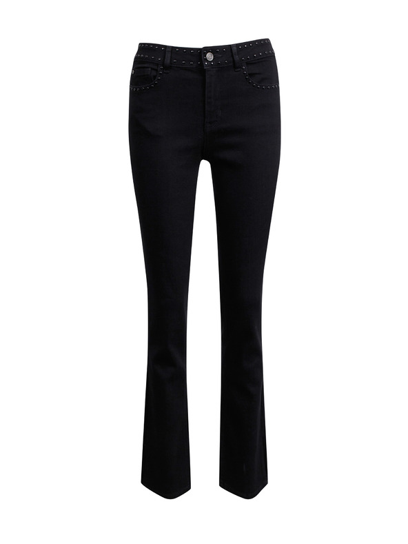 Orsay Čierne dámske nohavice ORSAY