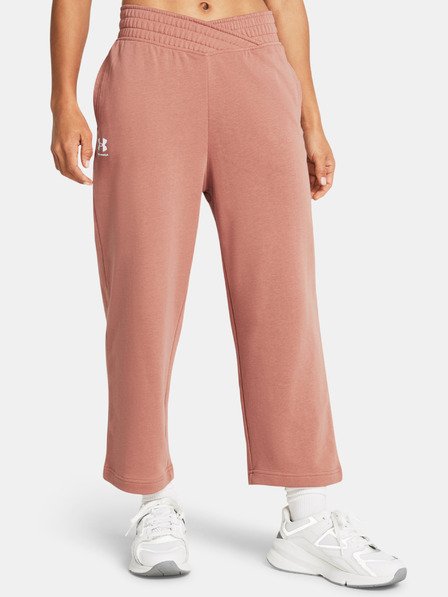 Under Armour Dámske teplaky Under Armour UA Rival Terry Crop Wide Leg