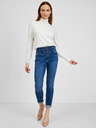 Orsay Tmavomodré dámske skinny fit džínsy ORSAY