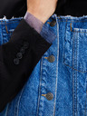 Desigual Čierno-modrá dámska džínsová bunda Desigual Wheeler