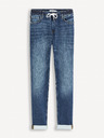 Celio Modré pánske slim fit džínsy Celio Gosuper