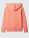 GAP Detská mikina s logom a fleece GAP