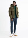 Celio Khaki pánska prešívaná zimná bunda Celio CUNOTTE