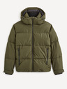 Celio Khaki pánska prešívaná zimná bunda Celio CUNOTTE