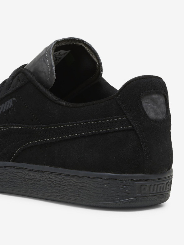 Puma Čierne semišové tenisky Puma Suede Lux