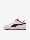 Puma Biele kožené tenisky Puma Ferrari CA Pro