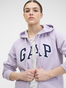 GAP Mikina s logom a fleece GAP