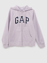 GAP Mikina s logom a fleece GAP